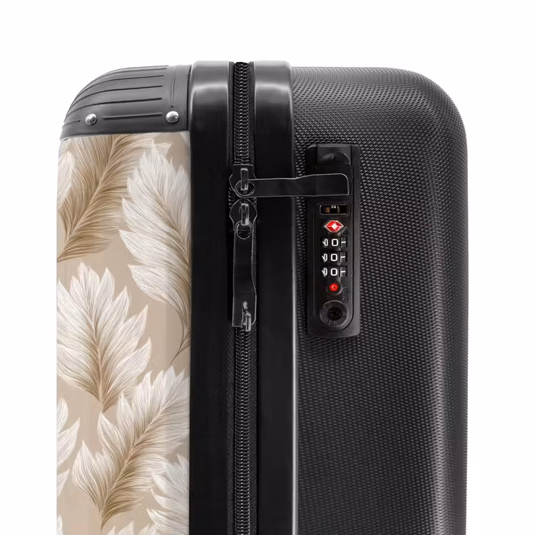 Valise - Botanique - Motif - Beige — 6