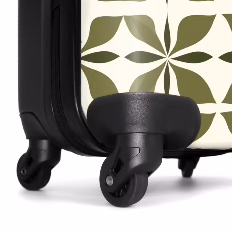 Valise - Botanique - Rétro - Vert — 7