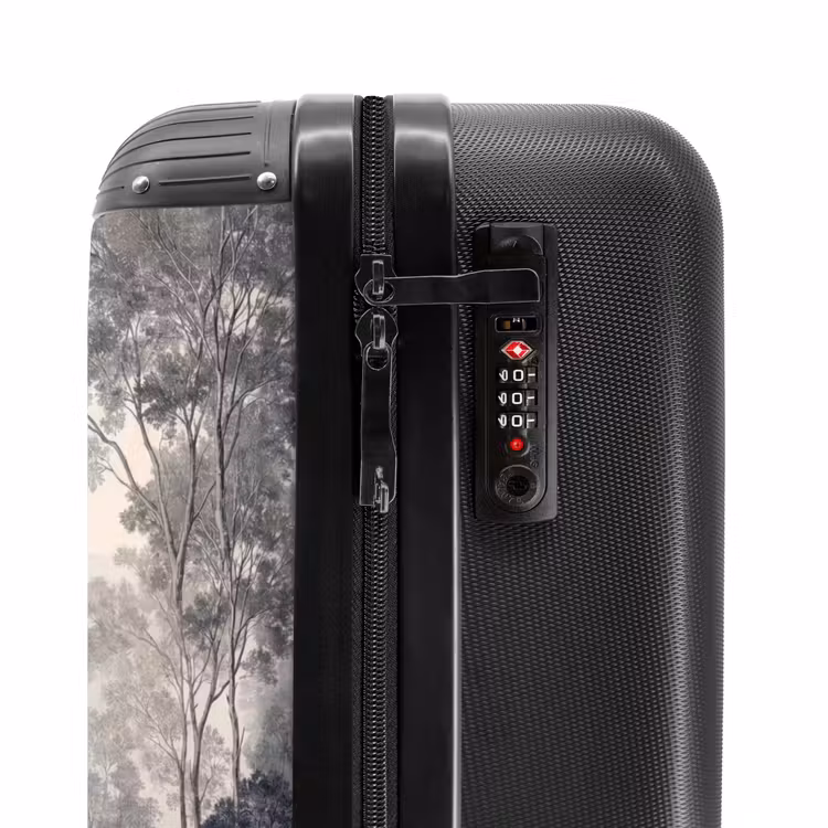 Valise - Brume - Paysage de montagne - Illustration — 6