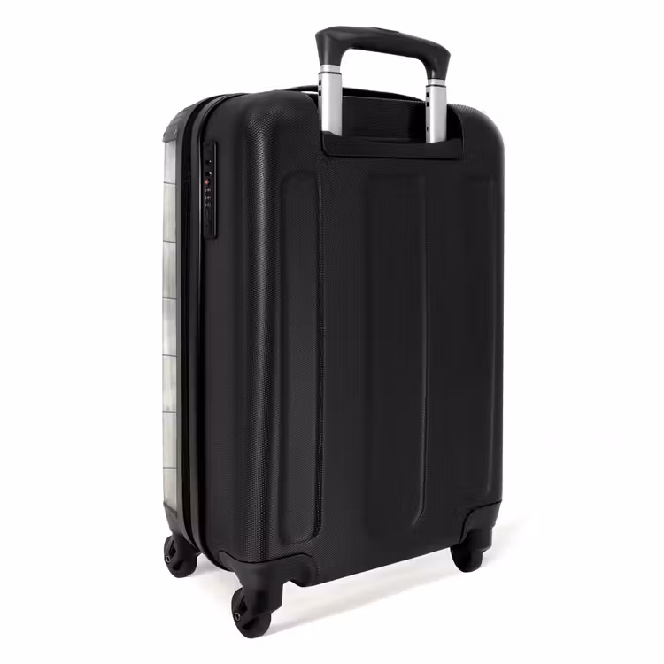 Valise - Carreaux - Naturels - Gris — 4
