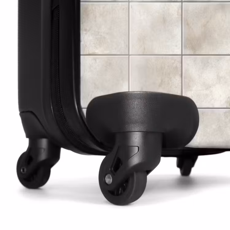 Valise - Carreaux - Naturels - Gris — 7