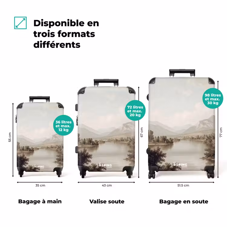 Valise - Classique - Paysage - Serein — 3