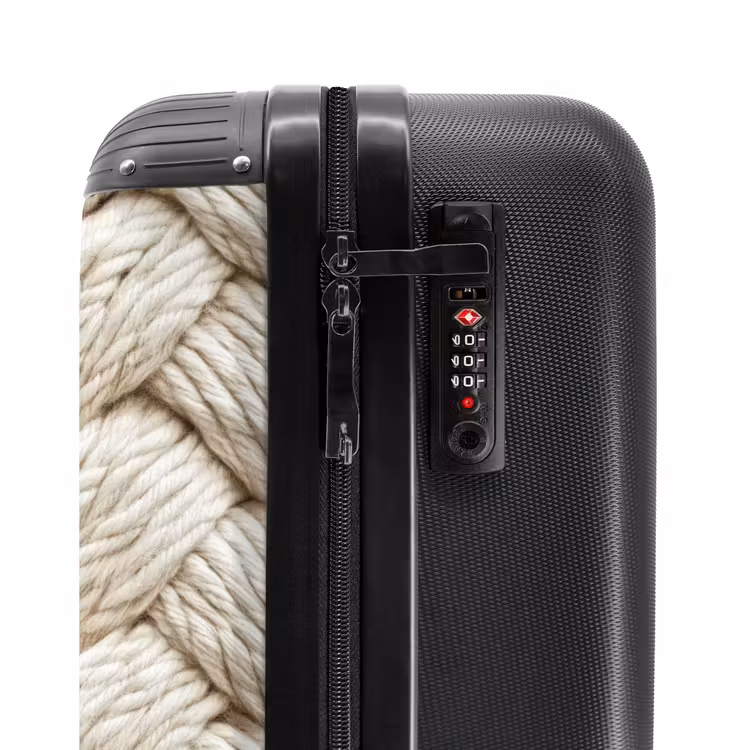 Valise - Corde - Tricotée - Beige — 6
