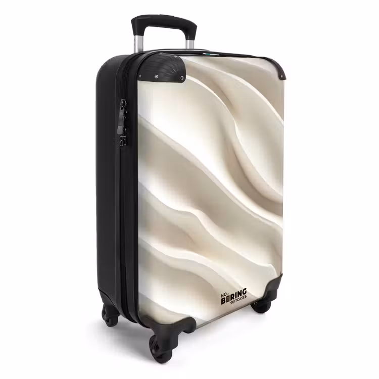 Valise - Diagonal - Vagues - Crème — 2