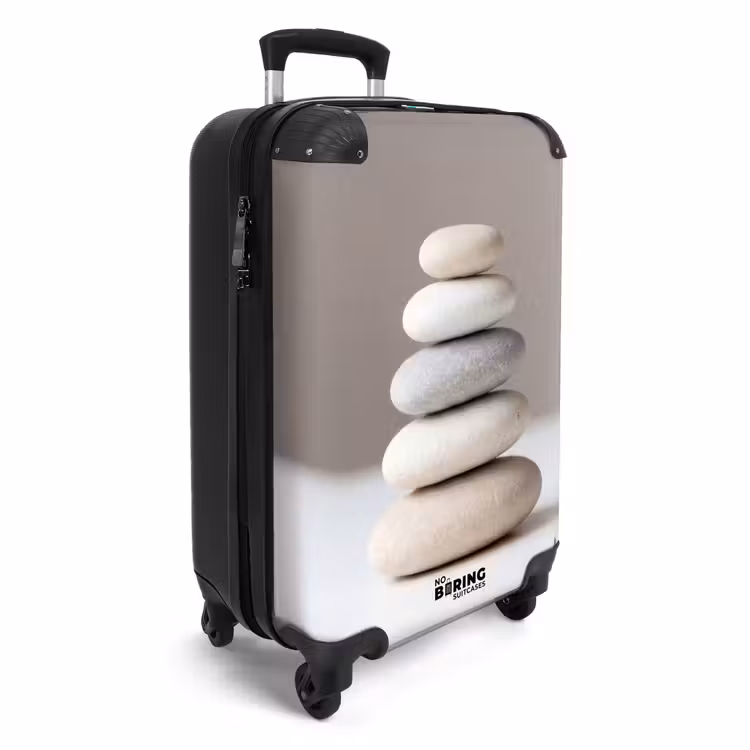 Valise - Empilés - Pierres - Gris — 2