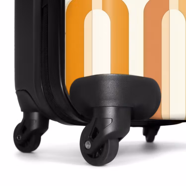 Valise - Forme en U - Rétro - Orange — 7