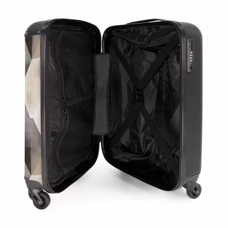 Valise - Géométrique - Motif - Tons de terre — 5