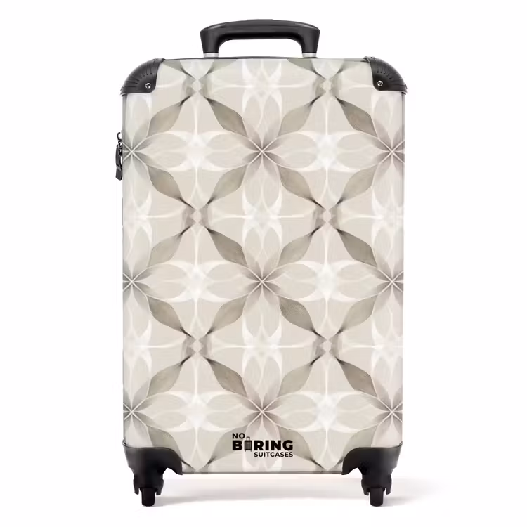 Valise - Graphique - Motif - Gris — 1