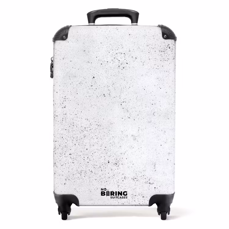 Valise - Gris clair - Structure en béton - Subtil — 1