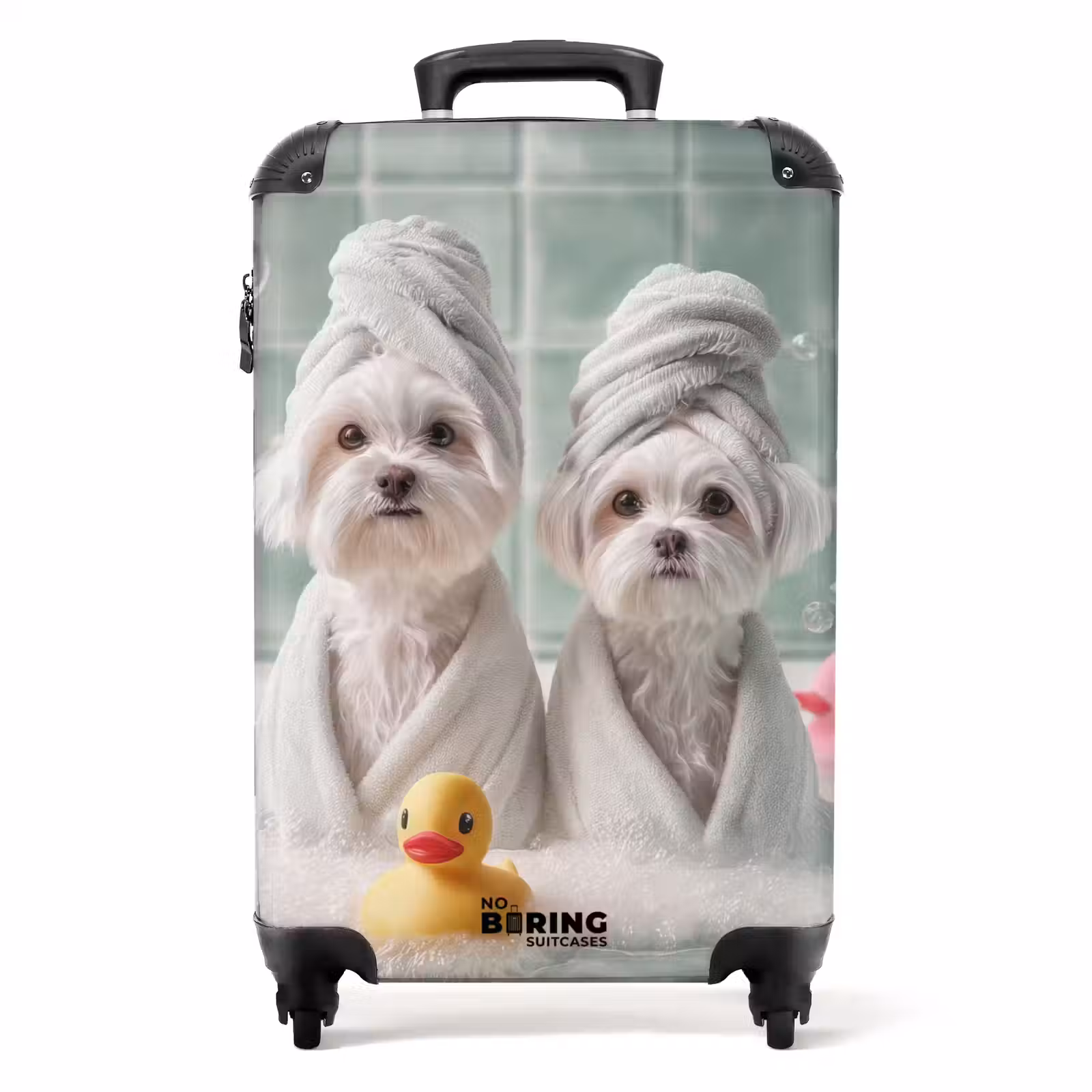 Valise - Chiens - Canards de bain - Serviettes — 1