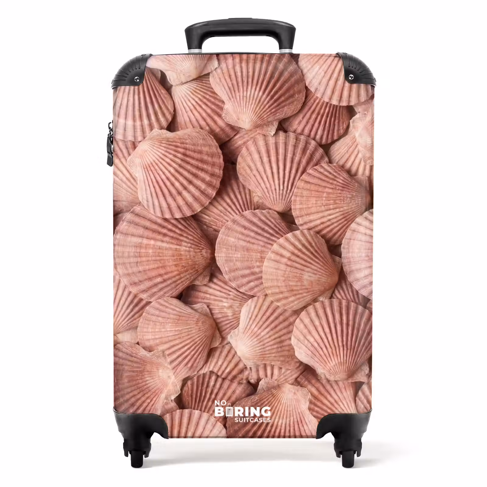 Valise - Coquillages - Motif - Rose — 1