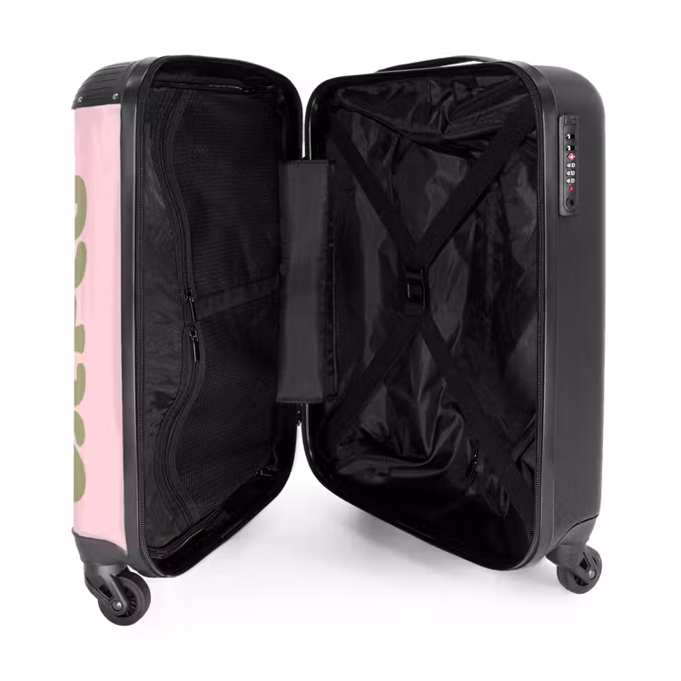 Valise - Chasser la grandeur - Vert - Rose - Rétro — 5