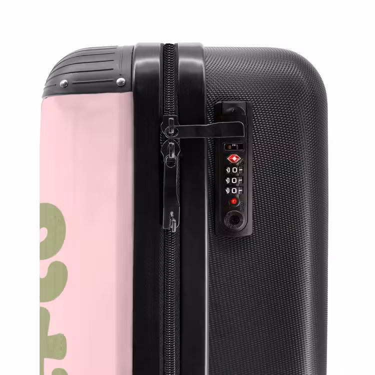 Valise - Chasser la grandeur - Vert - Rose - Rétro — 6