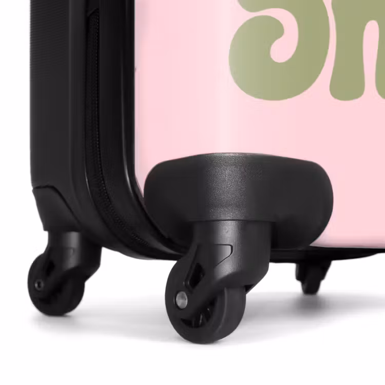 Valise - Chasser la grandeur - Vert - Rose - Rétro — 7