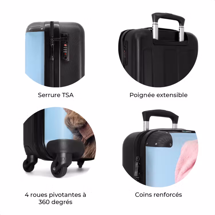 Valise - Chat - Serviette - Gant de toilette - Savon — 8