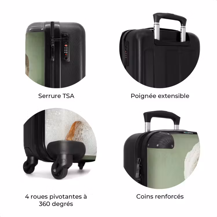 Valise - Chien - Bain - Champagne - Serviette — 8