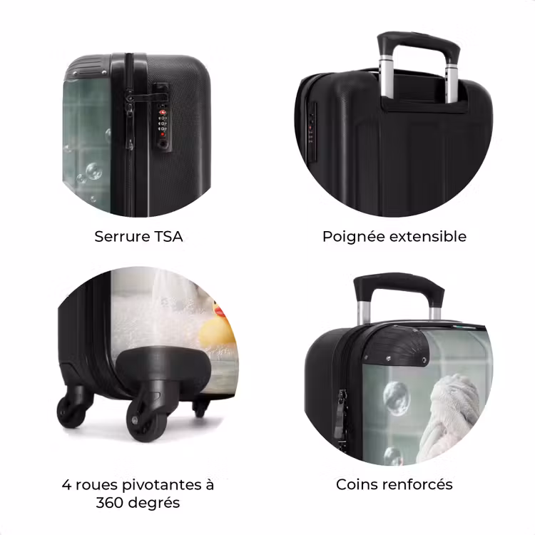 Valise - Chiens - Canards de bain - Serviettes — 8
