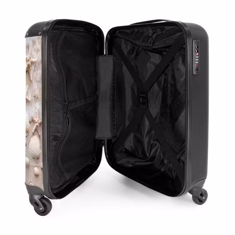 Valise - Coquillages - Étoiles de mer - Plage — 5