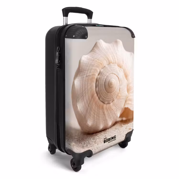Valise - Coquille - Détail - Beige — 2