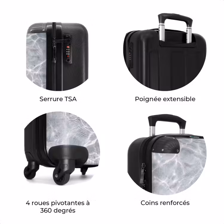 Valise - Étoile de mer - Eau - Clair — 8