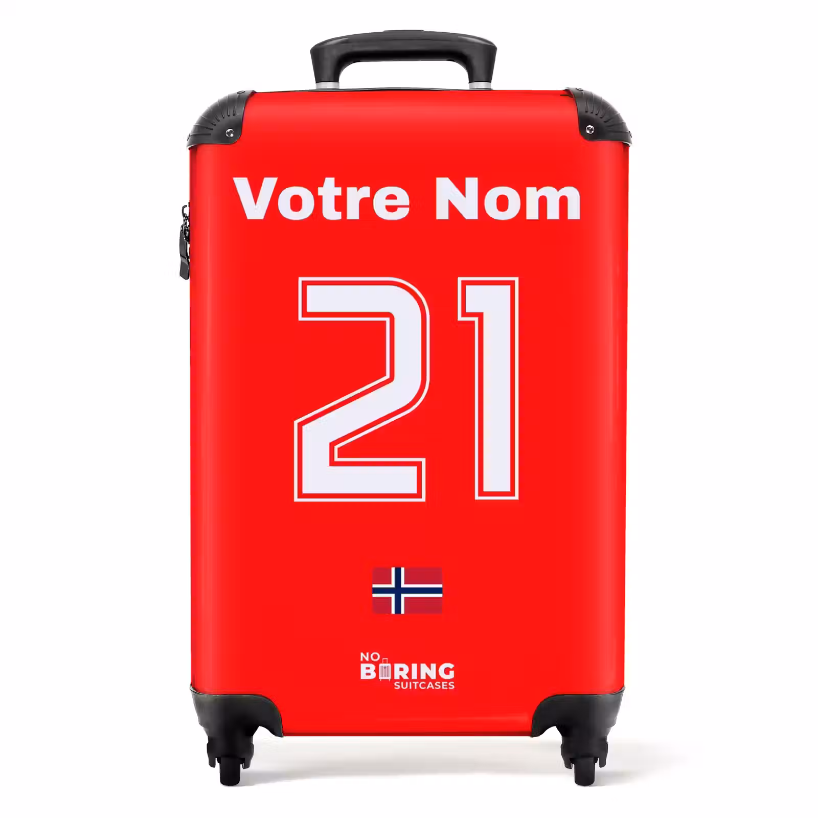Valise avec nom - Maillot domicile de la Norvège — 1