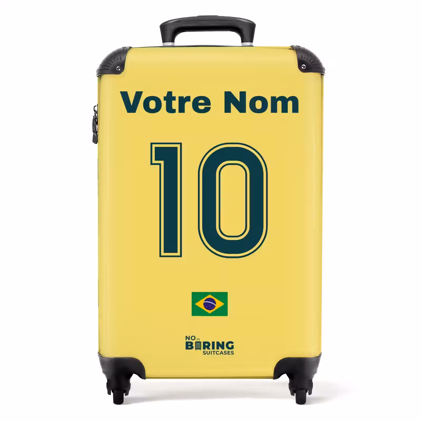Valise avec nom - Maillot domicile du Brésil — 1
