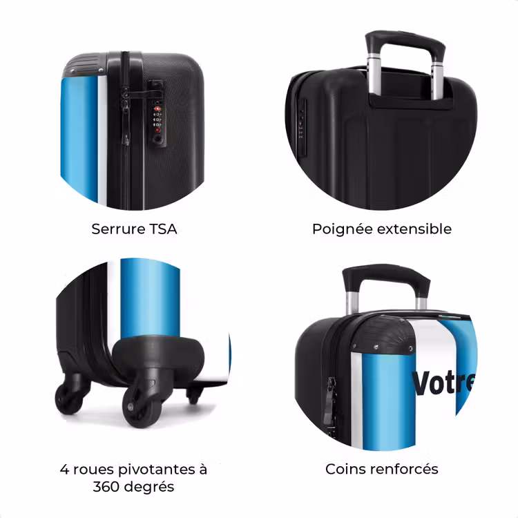 Valise avec nom - Maillot domicile de l'Argentine — 8
