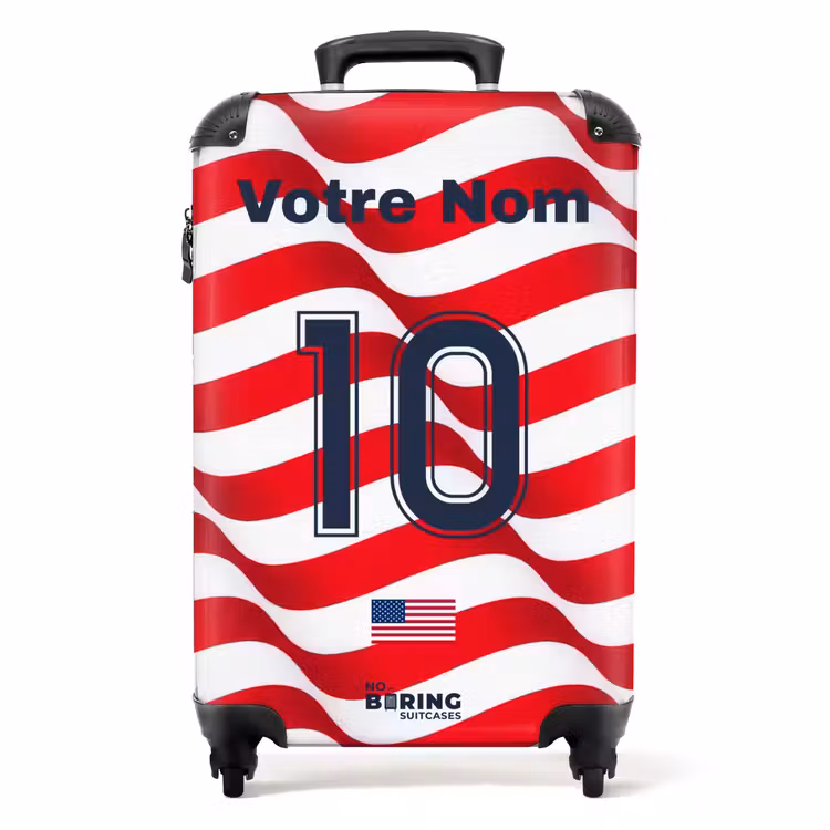 Valise avec nom - Maillot domicile des États-Unis — 1
