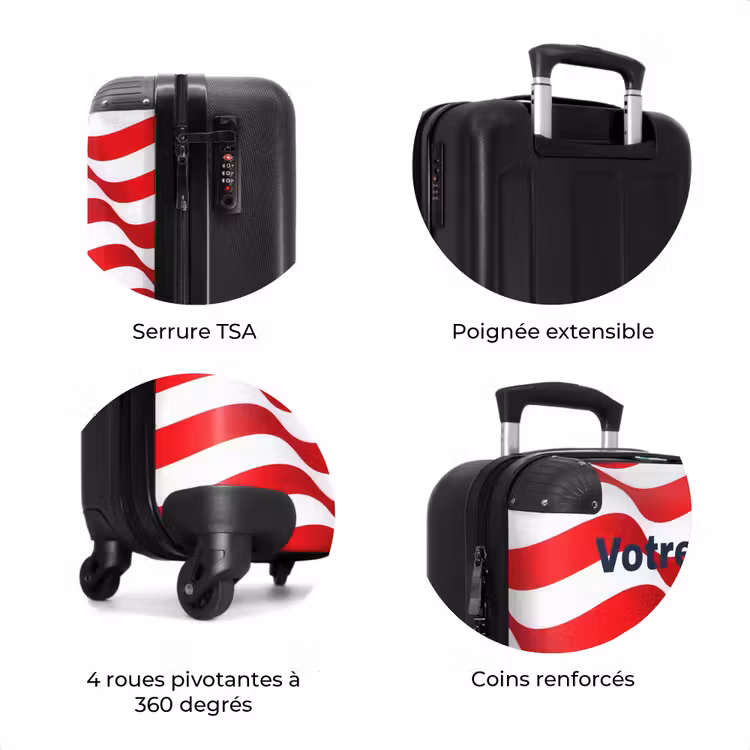 Valise avec nom - Maillot domicile des États-Unis — 8