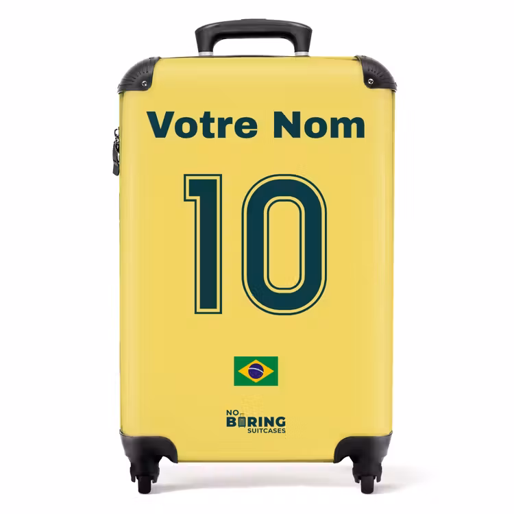 Valise avec nom - Maillot domicile du Brésil — 1