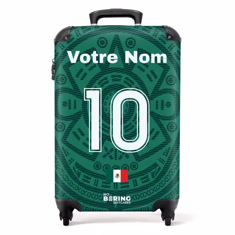 Valise avec nom - Maillot domicile du Mexique — 1
