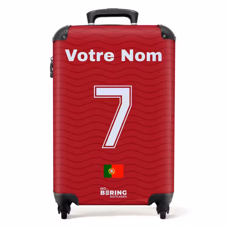 Valise avec nom - Maillot domicile du Portugal — 1