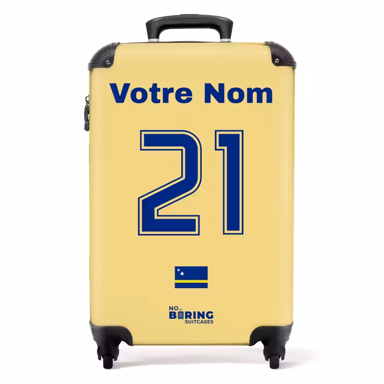 Valise avec nom - Maillot extérieur de Curaçao — 1