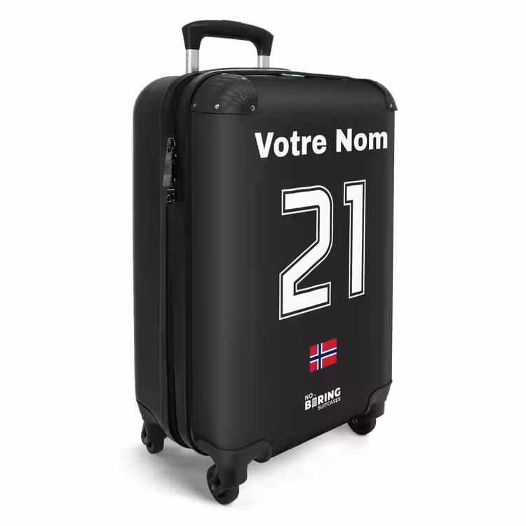 Valise avec nom - Maillot extérieur de la Norvège — 2