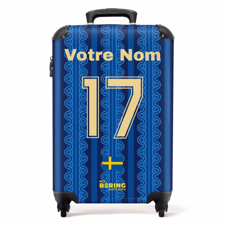 Valise avec nom - Maillot extérieur de la Suède — 1
