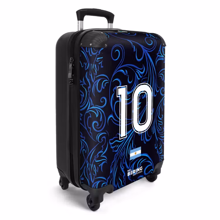 Valise avec nom - Maillot extérieur de l'Argentine — 2