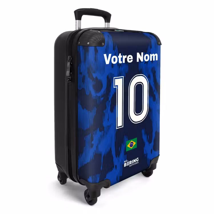Valise avec nom - Maillot extérieur du Brésil — 2