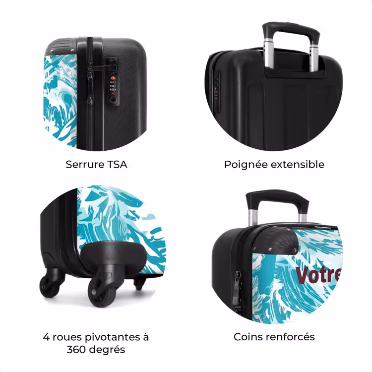 Valise avec nom - Maillot extérieur du Portugal — 8