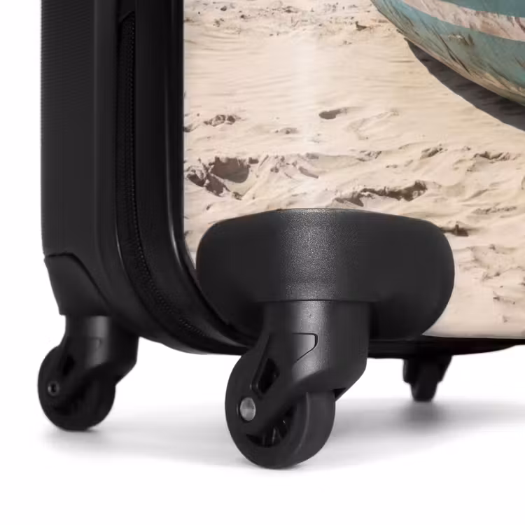 Valise - Bateau - Plage de sable - Mer — 7