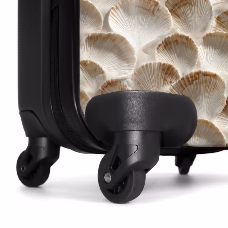 Valise - Coquillages - Forme éventail - Blanc — 7