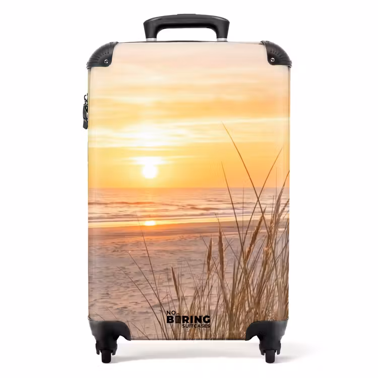 Valise - Coucher de soleil - Dunes - Mer — 1