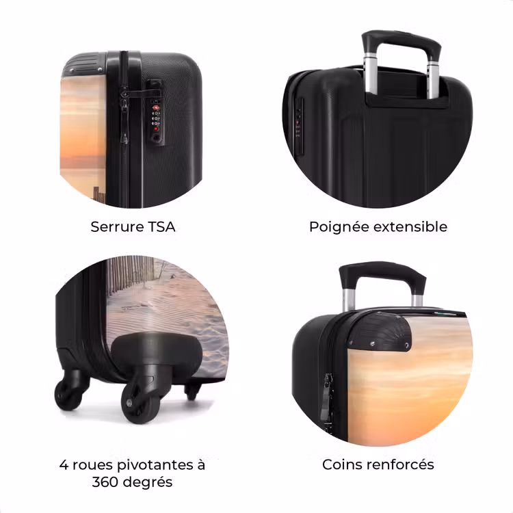 Valise - Coucher de soleil - Plage - Sable — 8