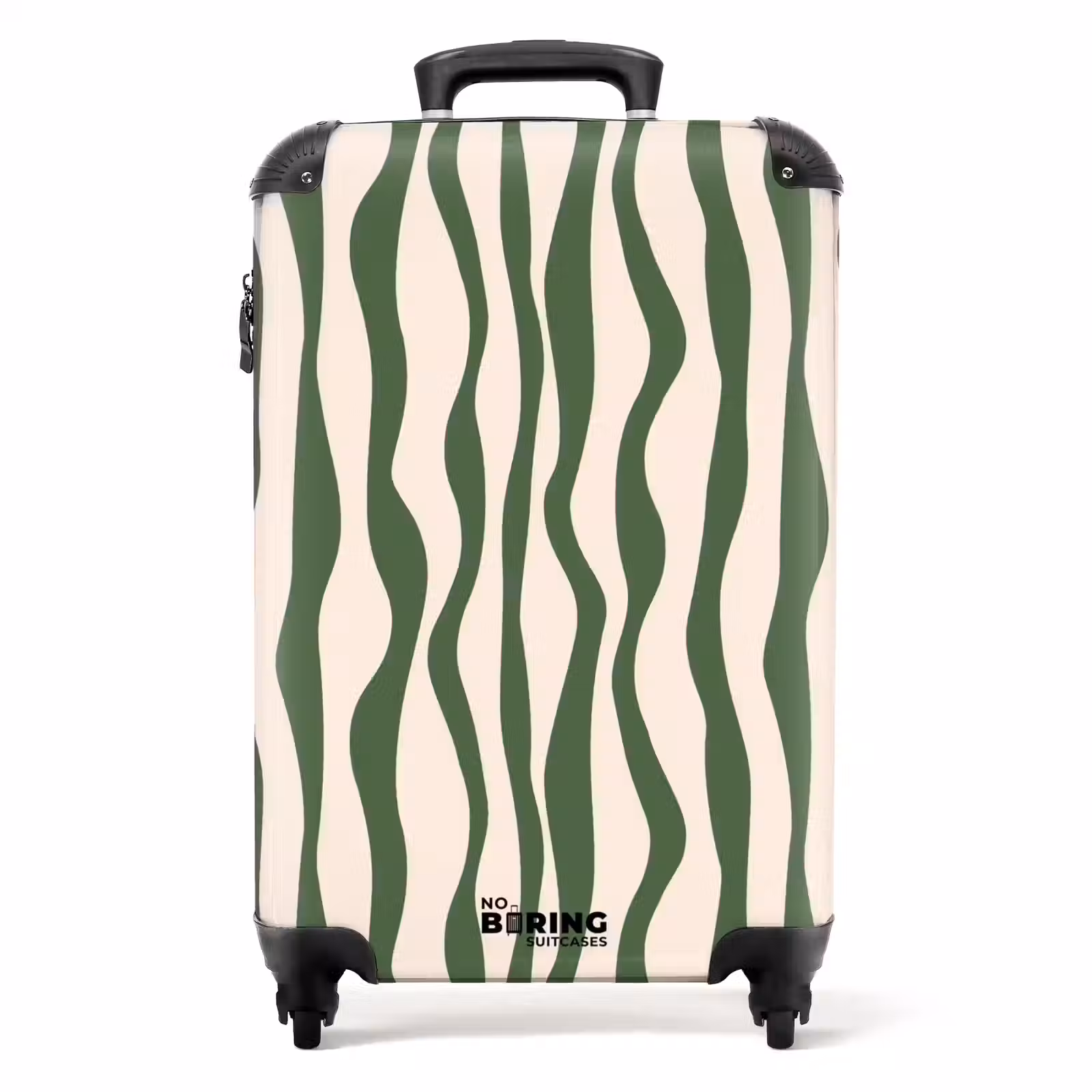 Valise - Abstrait - Dessin au trait vert — 1