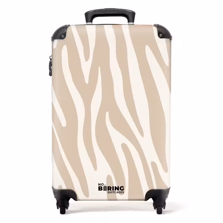 Valise - Abstrait - Beige minimaliste — 1
