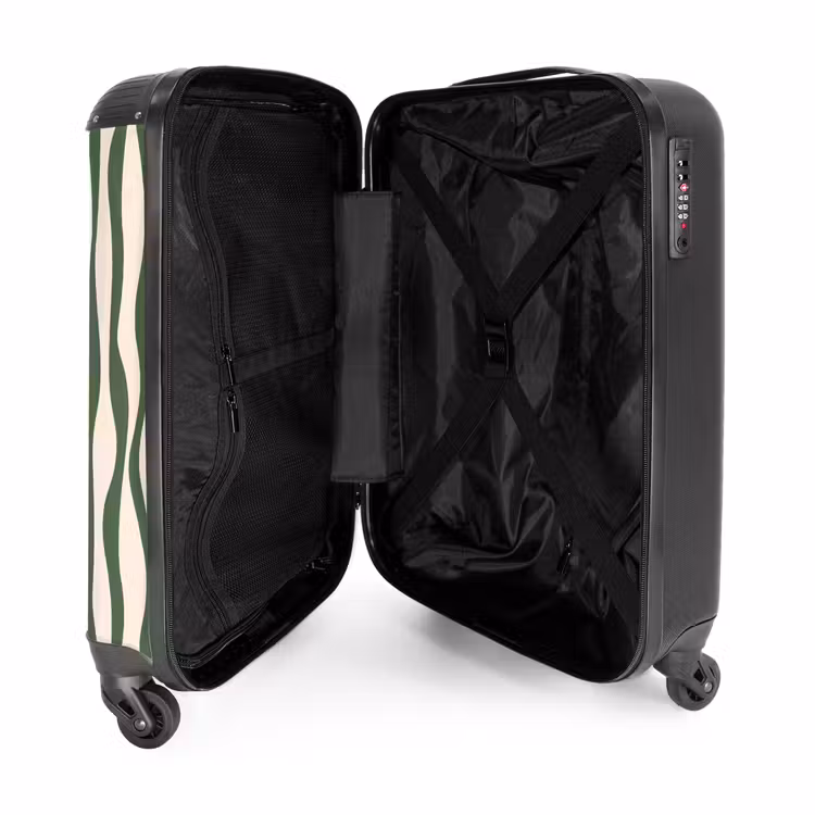 Valise - Abstrait - Dessin au trait vert — 5