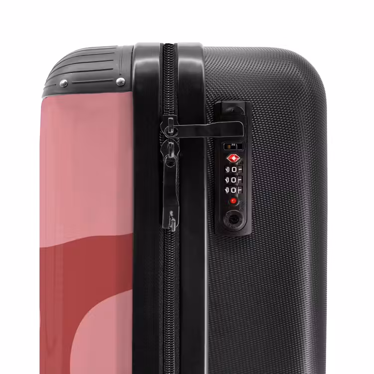 Valise - Abstrait - Formes roses — 6