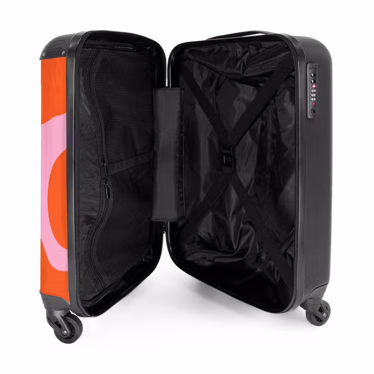Valise - Abstrait - Formes rouges — 5
