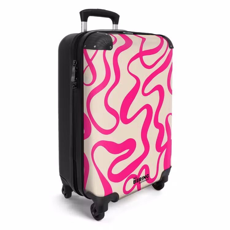 Valise - Abstrait - Lignes ondulées — 2