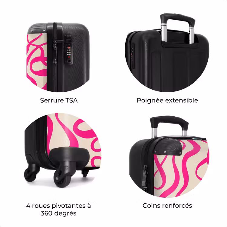 Valise - Abstrait - Lignes ondulées — 8