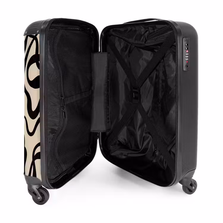 Valise - Abstrait - Minimaliste noir — 5